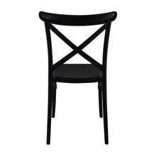 Silla Plast Para Comedor Jardin - 1146 Negro - Negro
