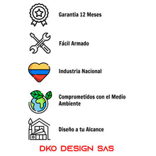 Mesa centro tik duna