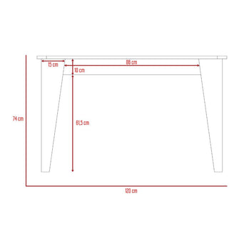 Combo Comedor Notu , Incluye Comedor y 4 sillas