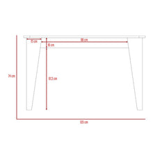 Combo Comedor Notu , Incluye Comedor y 4 Sillas