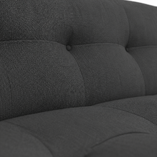 Sofá Cama Mauro Tela, Color Gris