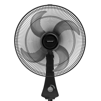 Ventilador Turbo Metallic Pedestal Negro