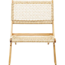 Set de 2 Sillas Plegable de Madera para Exterior Vora, Crudo, Diseño Rústico y Moderno