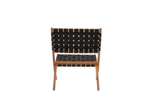 Set de 4 Sillas Plegable de Madera para Exterior Eris, Negro, Diseño Fresco y Moderno