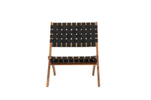 Set de 2 Sillas Plegable de Madera para Exterior Eris, Negro, Diseño Fresco y Moderno