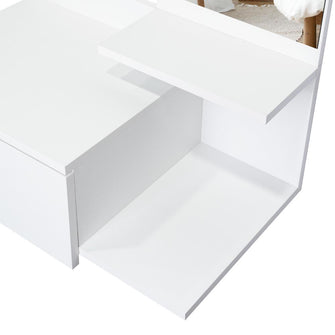 Mesa Flotante Recibidor Viena, Blanco, con un Cajón ZF