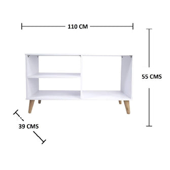 Mesa De Televisión 50´King (60x110x39) Blanco.