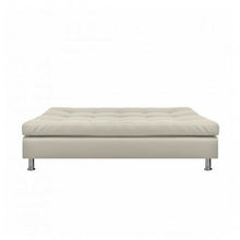 Sofa Cama Sofhie Cuero Sintetico, Color Beige