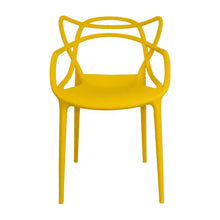 Kit por 2 Silla Solna Para Sala Comedor Jardín - Amarillo