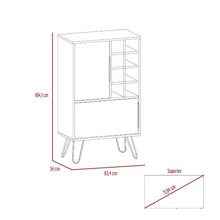 Combo para Sala Ruanda, Incluye Bar y Mesa de Centro