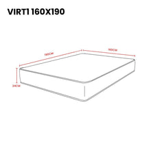 Combo Para Habitación Tenesis, Incluye Cama - Colchón - Dos Mesas de Noche y Repisa