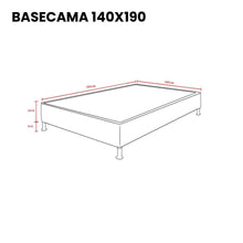Combo para Habitación, Incluye Cabecero, Banqueta y Base Cama