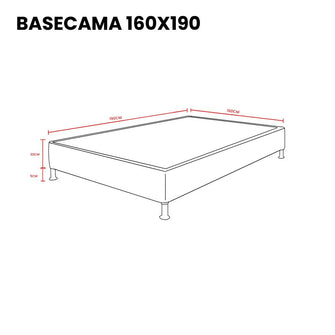 Combo para Habitación Atlantis, Incluye Cama Queen y Colchón