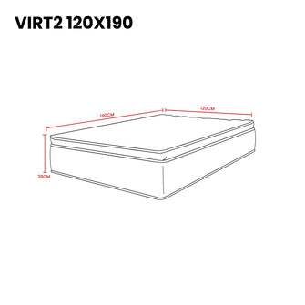 Combo Para Habitación Quito, Incluye Cama - Colchón - Mesa de Noche - Organizador y Espejo