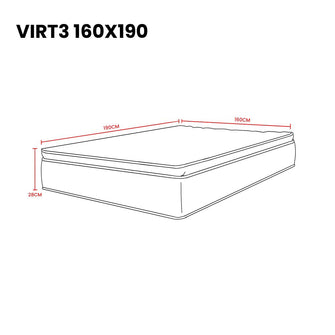 Combo Para Habitación Nova, Incluye Cama - Colchón - Closet - dos Mesas de Noche y Panel