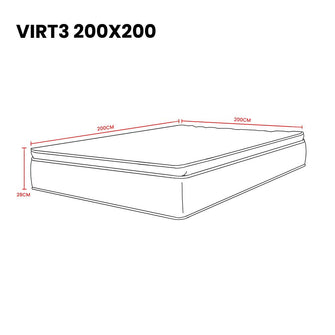 Combo para Habitación Troy, Incluye Base Cama Presidencial, Colchón  y Protector