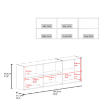 Gabinete Superior Oceana 180, Wengue, con Cinco Puertas Batientes ZF