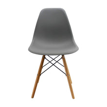 Kit por 6 sillas Eames Patas En Madera para comedor, sala, restaurante - Gris