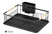 Escurridor De Platos Nova, Negro, Metalico