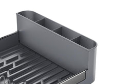 Escurridor De Platos Pureza, Gris Mate, en Acero inoxidable y Plastico