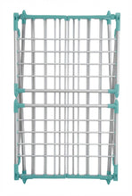 Tendedero de Piso Drymax, Gris y Azul, Plegable y Extendible