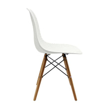 Kit por 4 Silla Air Eames Para Sala Comedor Restaurante - Blanca