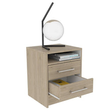 Combo para Habitación Febes, Incluye Cama y Mesa de Noche