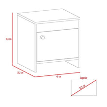 Combo para Habitación Rayco, Incluye Cama y Mesa de Noche