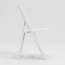 Silla Plegable Erin, Blanco, Diseño Práctico y Funcional