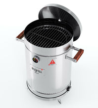 Ahumador y Barril Asador Pequeño Basik 15 libras
