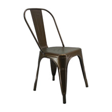Silla Tolix Metalica Para Comedor Restaurante - Bronce