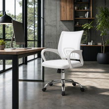 Kit por 2 Silla para Oficina Escritorio Ergonómica - Blanca
