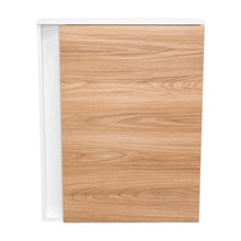 Zapatero Light, Blanco Duqueza y Fresno Europeo, con una puerta abatible