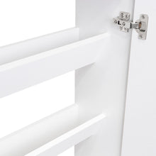 Zapatero Light, Blanco Duqueza y Fresno Europeo, con una puerta abatible