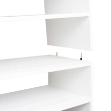 Zapatero Apilable Silap, Kronos Blanco, con capacidad para 6 pares de zapatos ZF