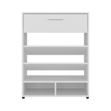 Zapatero Apina, Blanco, con dos entrepaños inclinados ZF