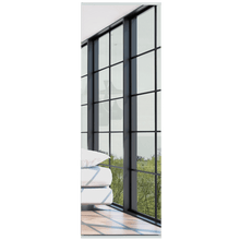 Zapatero Isia con Espejo, Blanco, con Amplio Espacio de Almacenamiento Incluye Espejo ZF