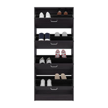 Zapatero Inola, Wengue, Con cuatro puertas abatibles ZF
