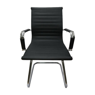 Silla Esterilla Fija Oficina Escritorio - Negro
