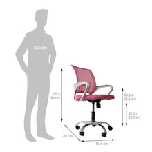 Silla Oficina Tok - 3310 Rosada