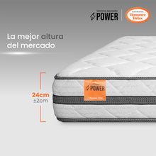Colchón Power Element Firme 140X190X24, Doble