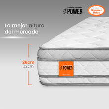 Colchón Power Clasico Firme 140X190X028, Doble