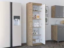 Alacena Barlovento, Miel, Cuenta con Cinco Entrepaños y Dos Puertas Batientes