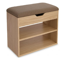 Mueble Organizador Zapatero-Baúl 43x60x30 Madera/Mocca