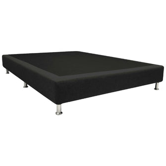 Combo Para Habitación Yuram, Incluye Base Cama - Colchón - Closet - Panel y Mesa de Noche