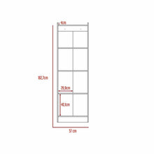 Biblioteca Hamburgo, Castaño, con Amplio Espacio Para Almacenamiento