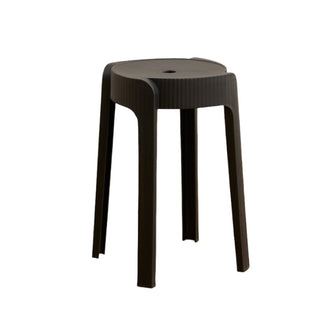 Butuco Apilable Maison, Color Negro, Diseño Moderno X4