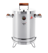 Ahumador y Barril Asador MINI 6 Libras
