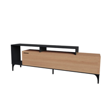 Mesa TV hasta 65" Live (58X180X30cm) Fresno-Negro