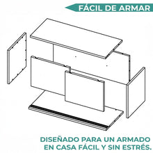 Gabinete Auxiliar Tanix, Blanco Duqueza, con Puertas Corredizas ZF
